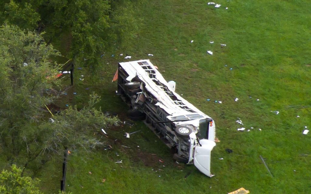 Raju bussiturma Yhdysvalloissa: 8 kuollut, 45 loukkaantunut