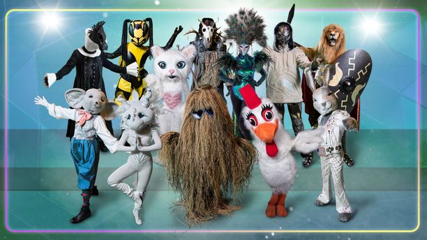 Masked Singer Suomi -ohjelmassa nähdään hauska kavalkadi hahmoja