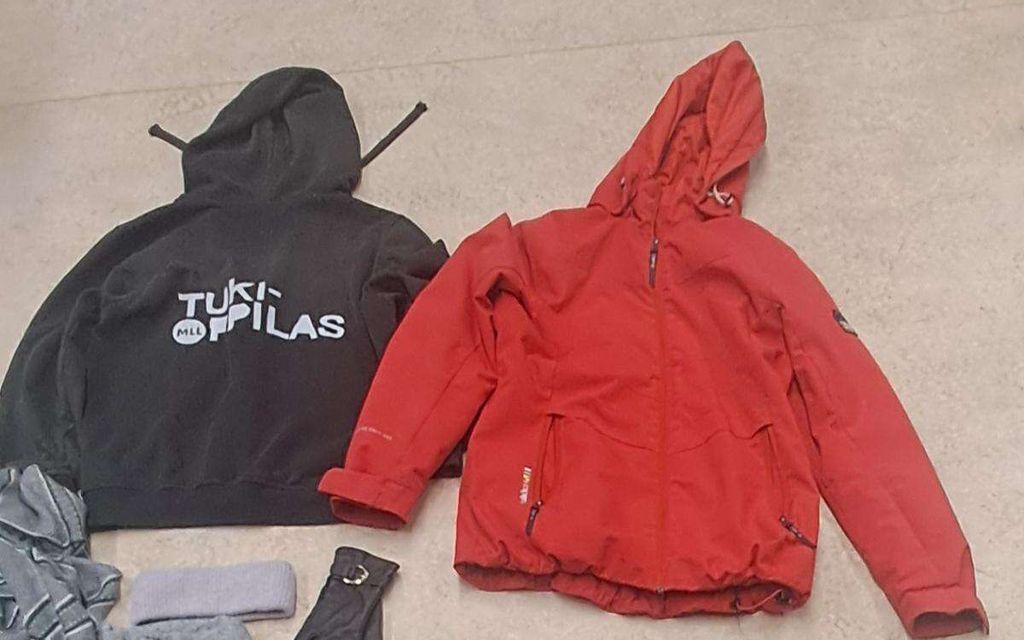 Tunnistatko näitä vaatteita? Ota yhteys poliisiin