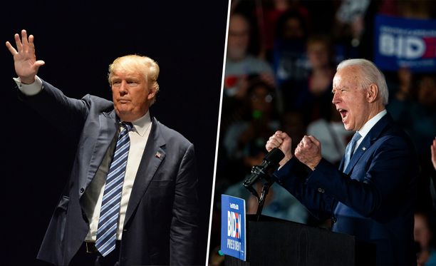 Presidentti Donald Trump ja ex-varapresidentti Joe Biden kisaavat toisiaan vastaan marraskuun vaaleissa.