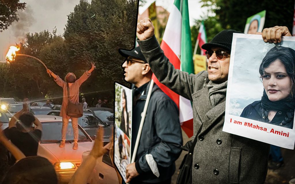 Nainen kuoli poliisin käsiin Iranissa – valtavat mielen­osoitukset, päähuivit roihuavat