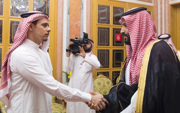 Tältä Salah Khashoggin ja Muhammed bin Salmanin kohtaaminen näytti.