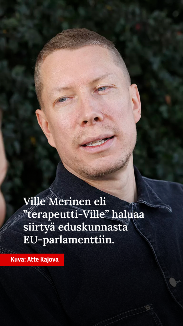 Terapeutti Ville Asettuu Ehdolle Eurovaaleissa Koen Että En Petä