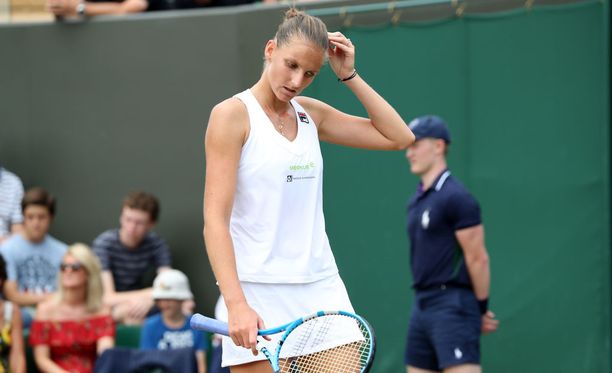 Karolina Pliskovan tie Wimbledonissa nousi pystyyn neljännellä kierroksella.