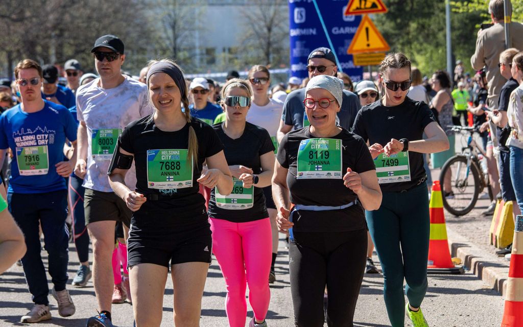 Henkilö luhistui elottomana maahan Lappeenrannan puoli­maratonilla