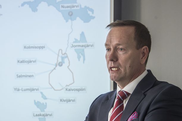 Terrafamen toimitusjohtaja Joni Lukkaroinen puhui Helsingissä 25 lokakuuta 2017 yhtiön tiedotustilaisuudessa.
