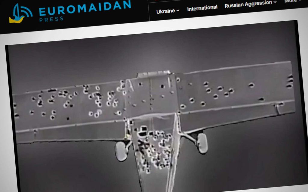 250 kg pommia kantanut Ukrainan sotalennokki otti 100 osumaa Venäjän tykistä eikä pudonnut