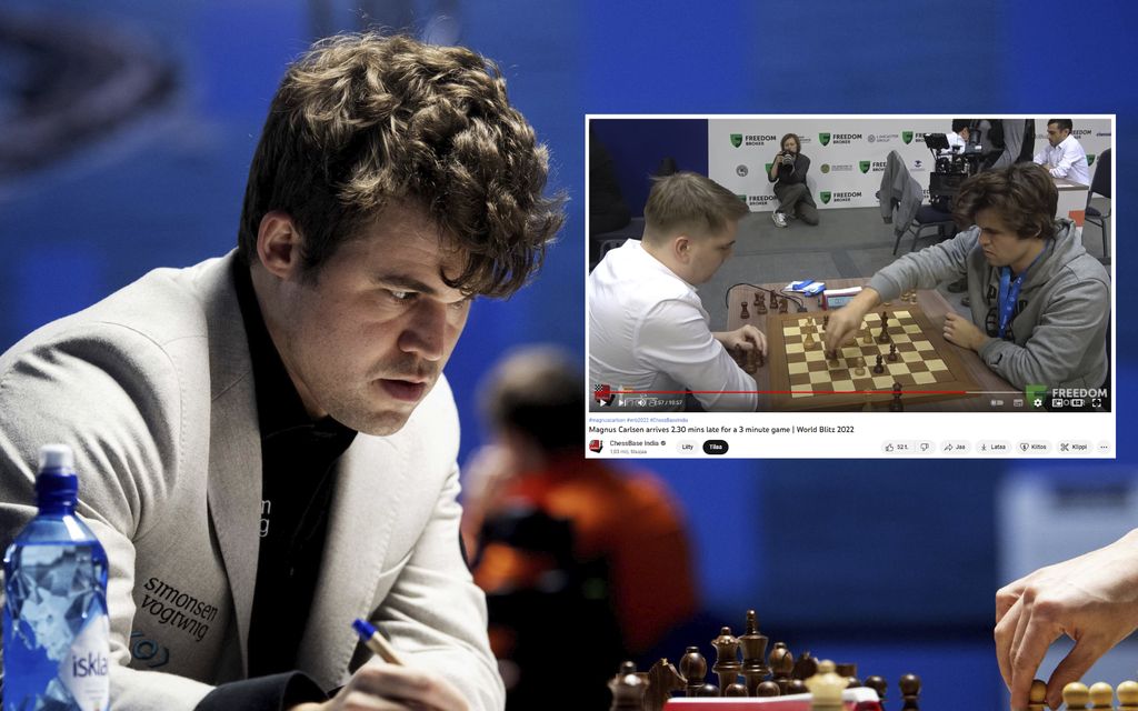 Magnus Carlsen voitti šakkipelin, vaikka kellossa oli vain 30 sekuntia – Venäjälläkin ällistyttiin