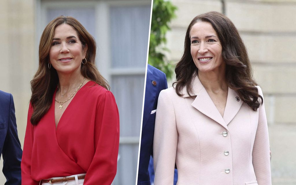 Tanskan kuningatar ja Suzanne Innes-Stubb edustivat suomalais­brändin vaatteissa Pariisissa