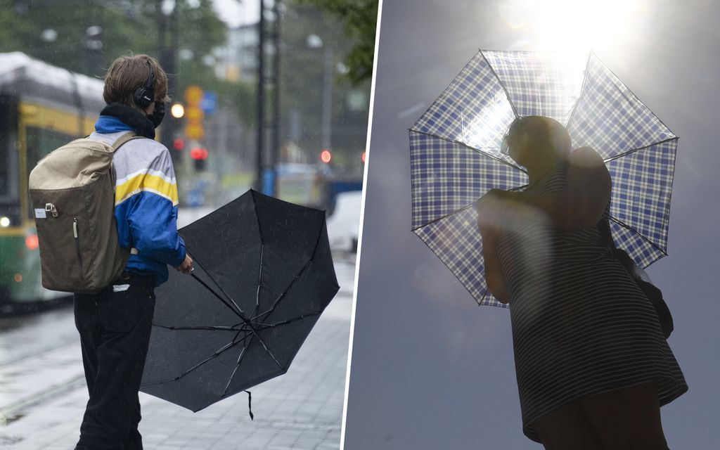 Viiltävä kylmyys sivaltaa Suomea – Samalla eteläinen Eurooppa paahtuu helteessä