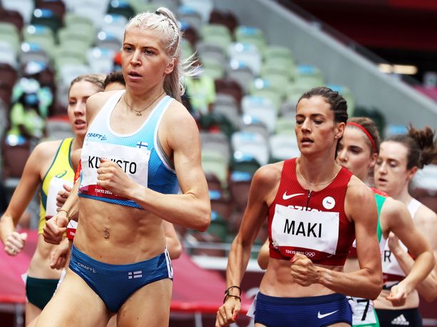 Sara Kuivisto juoksi Suomen ennätyksen 1500 metrillä
