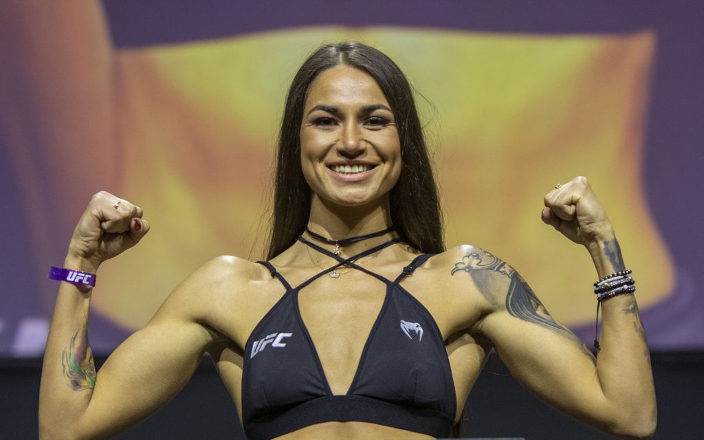 UFC-ottelija Diana Belbita, 27, myi käytetyt rintaliivinsä – Sai muhkean summan