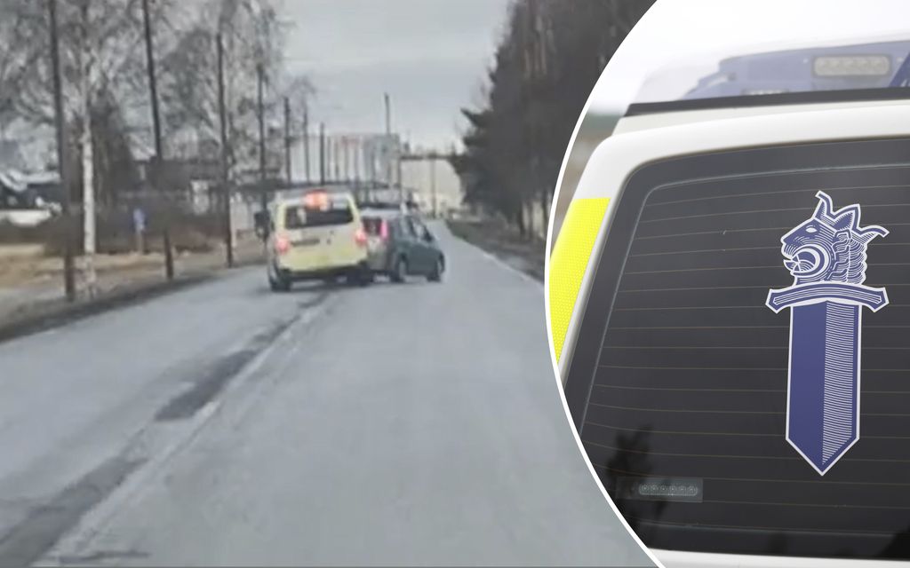 Ikämies runtattiin ulos tieltä: video näyttää poliisin kovat otteet – ”Kuvastaa, kuinka vaarallinen tilanne on”