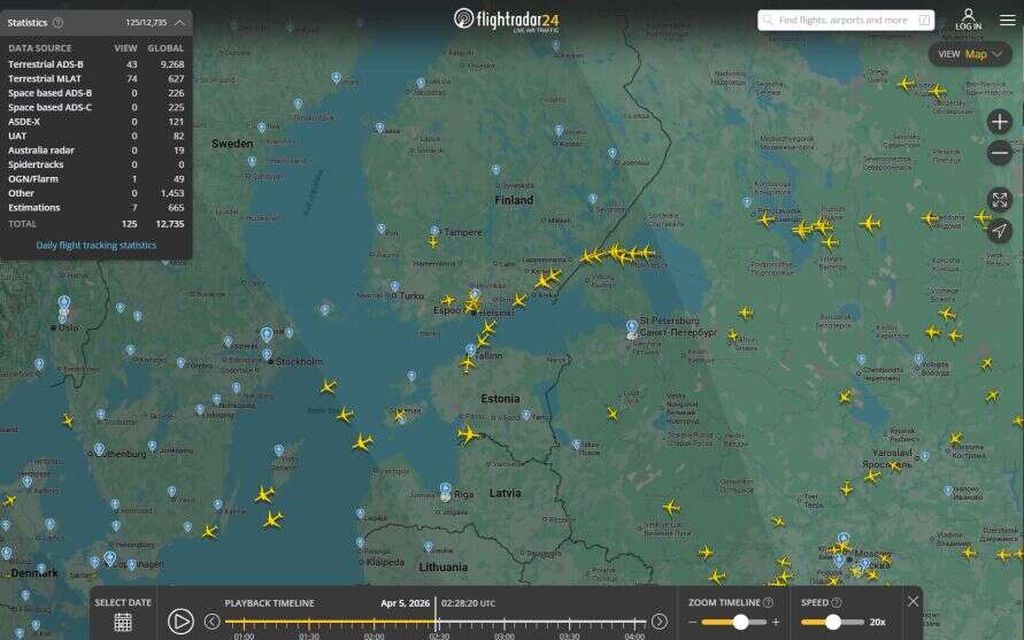 Suomen ilmatilassa tapahtui normaalista poikkeava tilanne – Tästä oli kyse