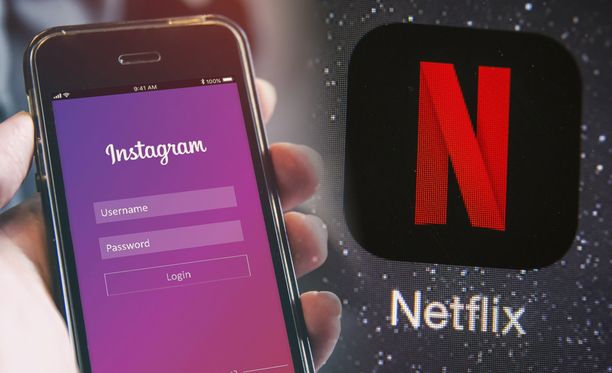 Instagramin kautta voi nyt jakaa Netflix-sarjoja ja -elokuvia.