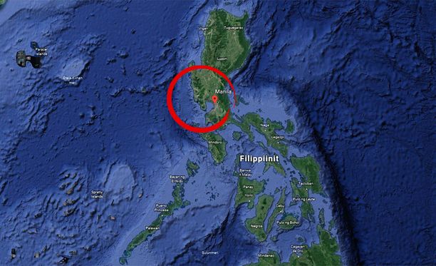 Voimakas maanjäristys Filippiineillä