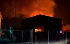 Suuri roihu Laukaassa