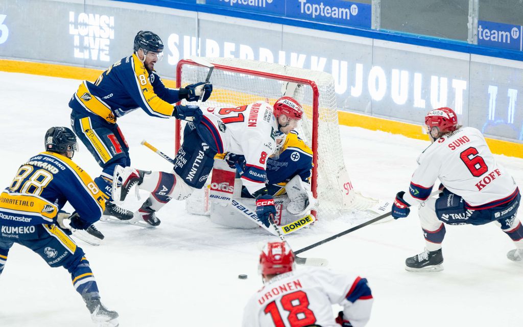 HIFK:ta kurmuutetaan – SM-liigassa häkellyttävät murskajaiset