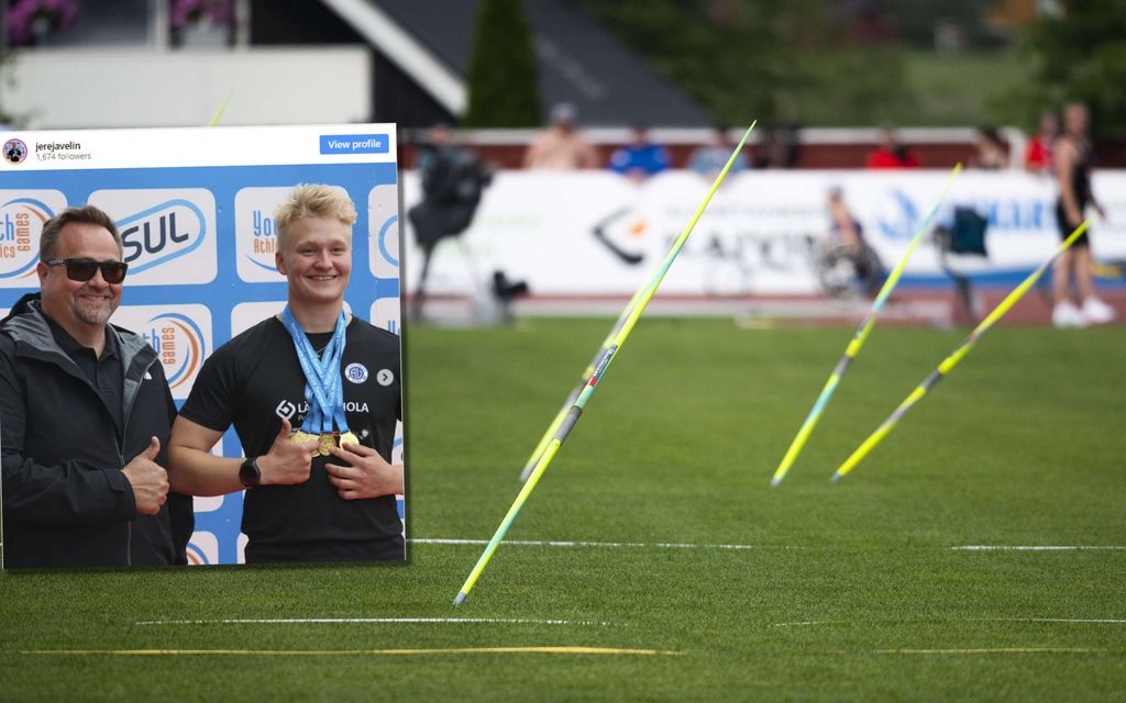 Jere, 14, heitti Suomen ennätyksen! Ohi Oliver Helanderista