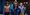 Netflix julkaisi katsojaluvuistaan harvinaisen tviitin varhain tiistaina Suomen aikaa. Kuvassa Stranger Thingsin näyttelijäkaartia alkaen vas. Noah Schnapp, Finn Wolfhard, Millie Bobby Brown, Sadie Sink ja Caleb McLaughin