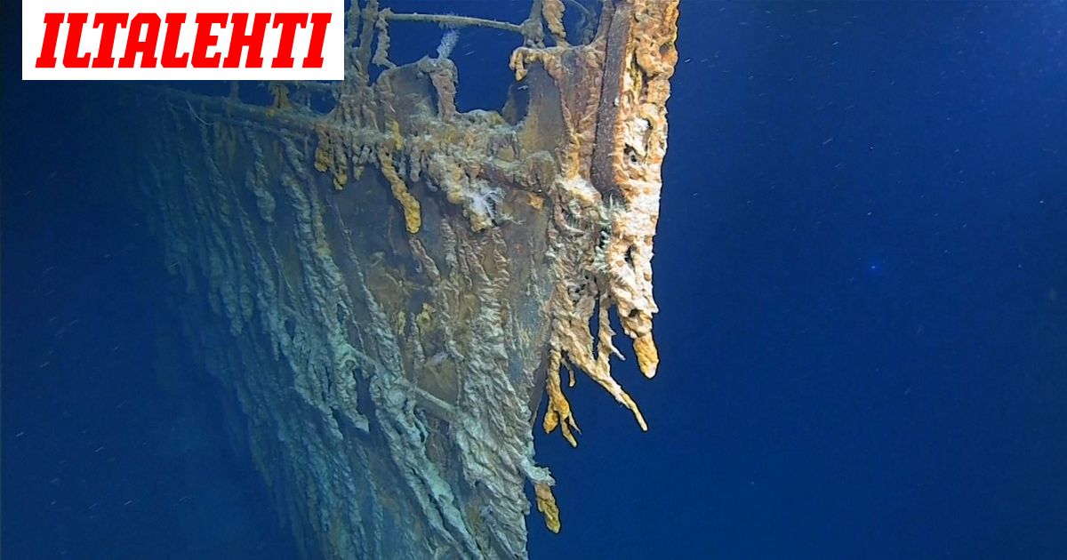 Katso uudet huipputarkat kuvat! Sukellusvene kävi Titanicin hylyllä ensi  kertaa lähes 15 vuoteen – metallia syövät bakteerit ovat tuhonneet laivaa  pahoin