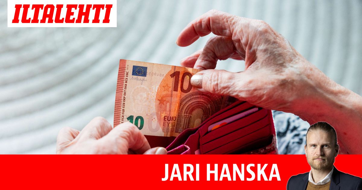Pääkirjoitus: Eläkekatto ei pelasta julkista taloutta