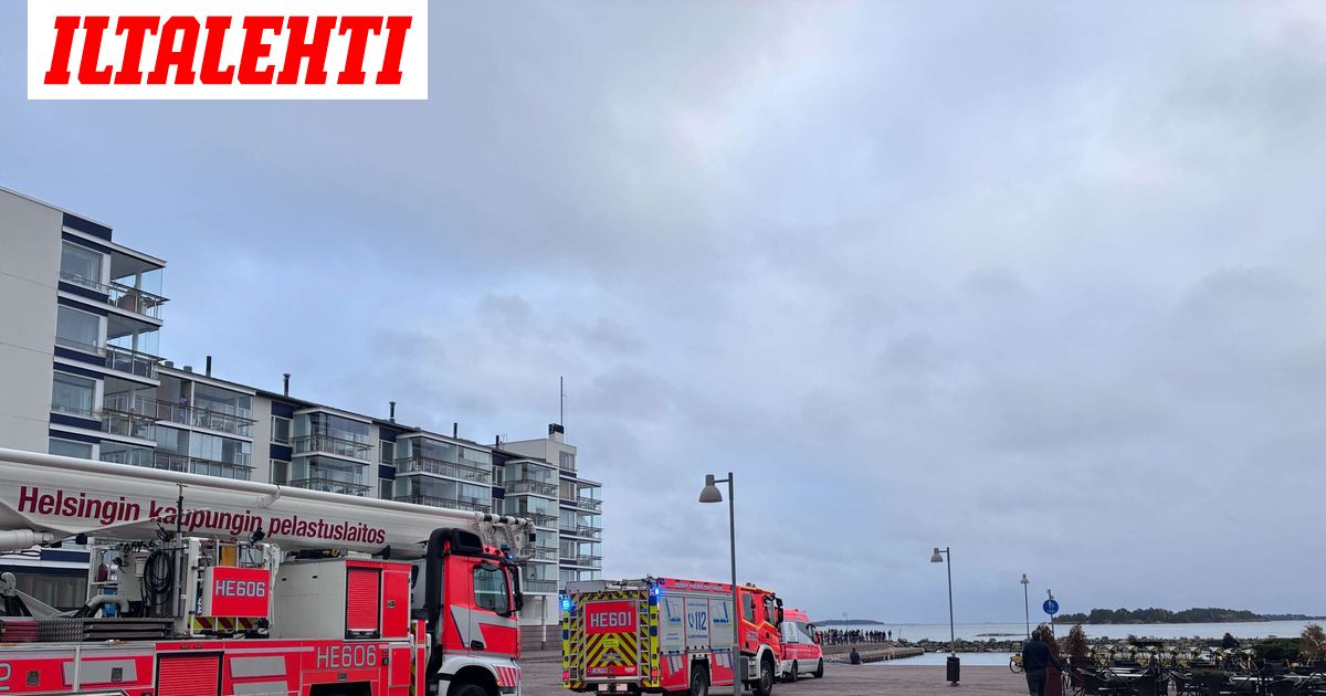 Iso pelastusoperaatio Helsingissä ohi