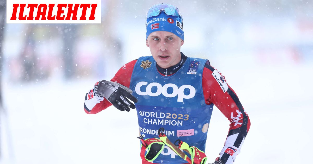 Norjan tähti ulos Rukalta