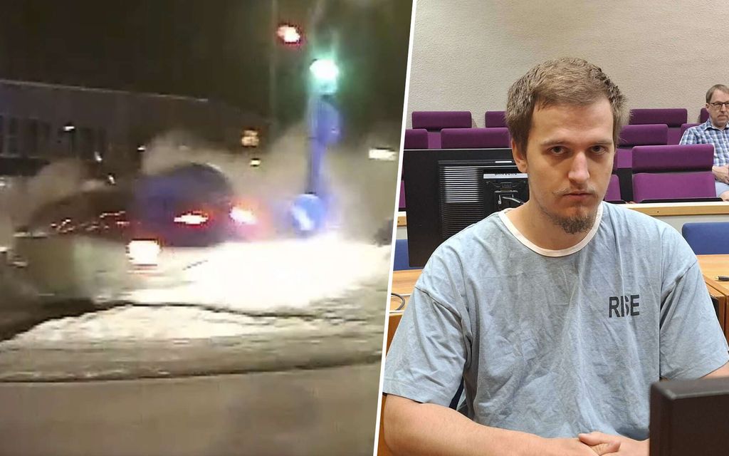 Video todistaa tuhoavaa vauhtia: Näin tappaja­kersantti paiskautui taksin perään 