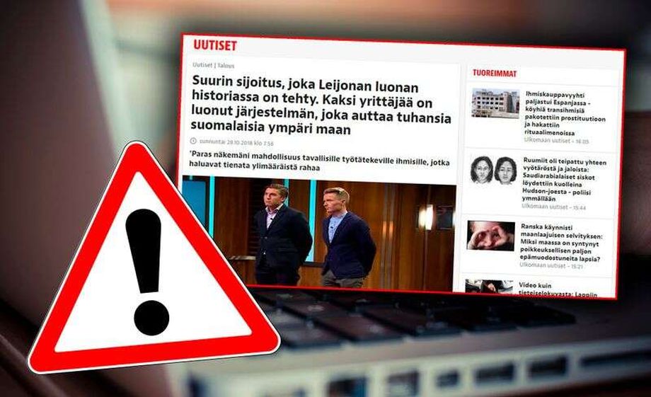 Bitcoineilla Supertuottoja -uutinen On Huijaus - Iltalehden Nimissä ...