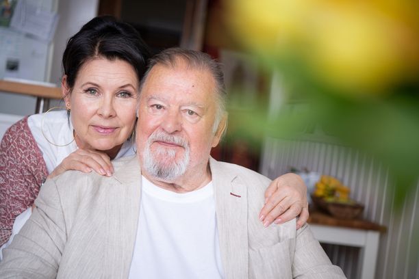 Aino Seppo ja Esko Salminen ovat olleet yhdessä yli 30 vuotta.
