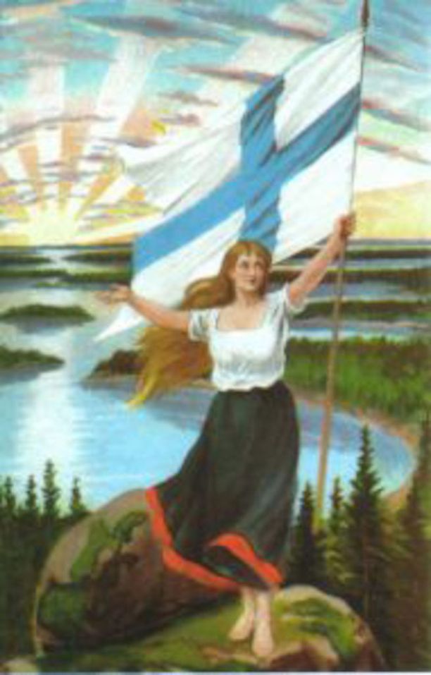 Moneta: Viehkeää symboliikkaa: Olipa kerran Suomi-neito, Marianne ja Lady  Liberty…