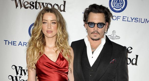 Amber Heard ja Johnny Depp erosivat vuonna 2016.