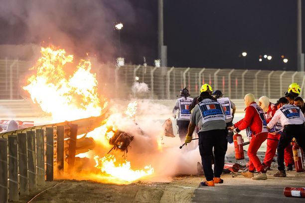 Romain Grosjeanin onnettomuudessa oli kaikki suuren tragedian ainekset.