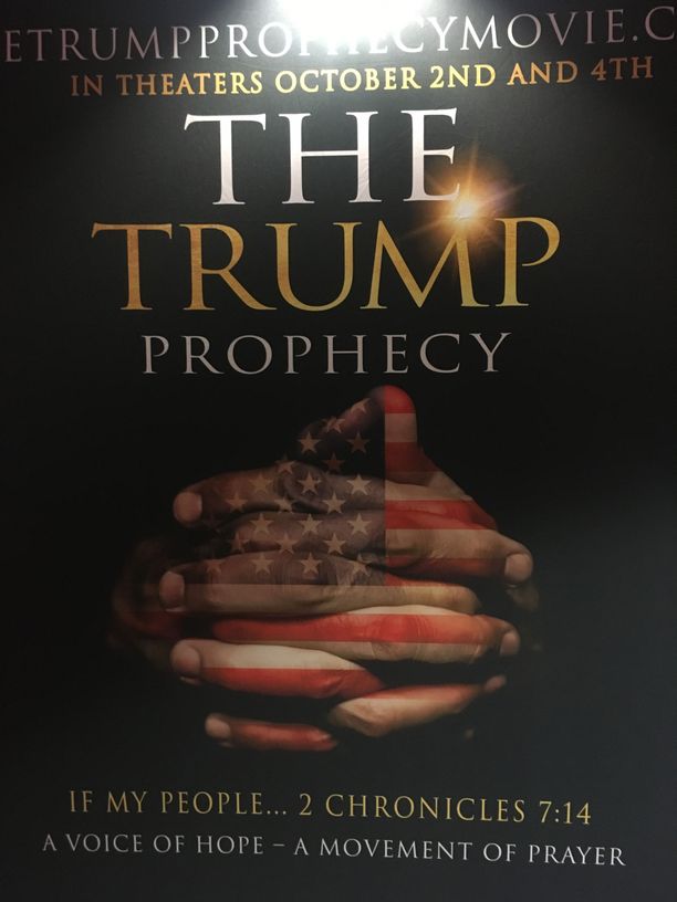 Parin viikon kuluttua julkaistaan elokuva , joka kertoo muun muassa miehestä, joka kuuli Jumalan puhuvan hänelle jo vuonna 2011 Trumpista seuraavana presidenttinä.