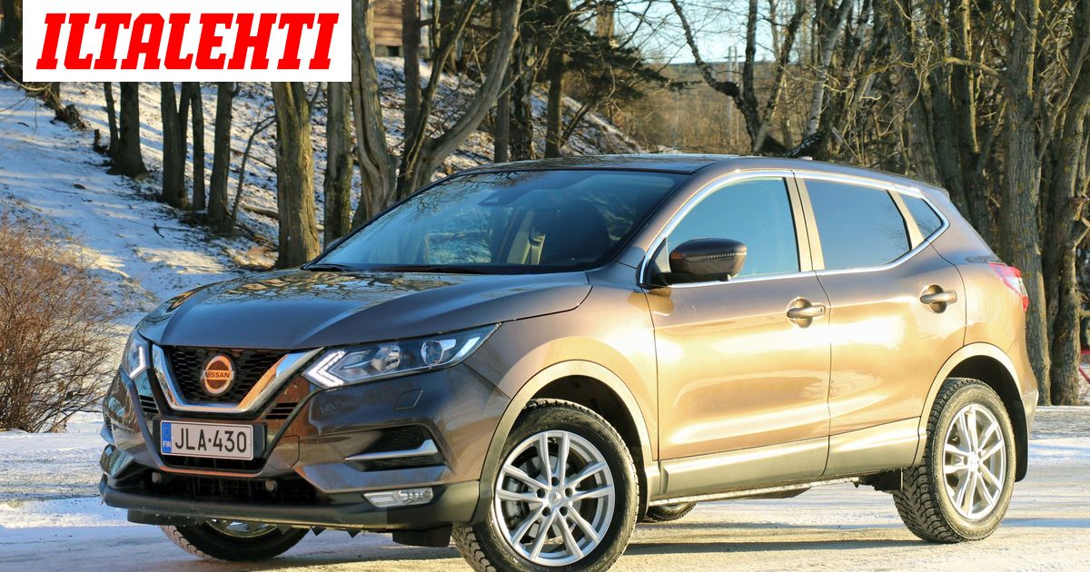Koeajossa Uusi Nissan Qashqai
