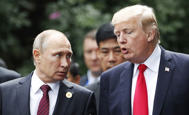 Vladimir Putin ja Donald Trump tapaavat Helsingissä 16. heinäkuuta.