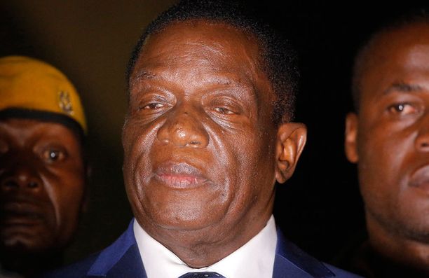 Emmerson Mnangagwa on Zimbabwen uusi presidentti.