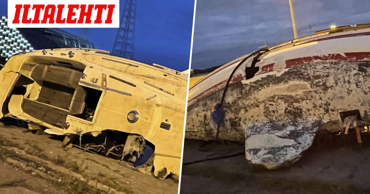 Tällaiset olivat Kotkan turmaveneen tuhot