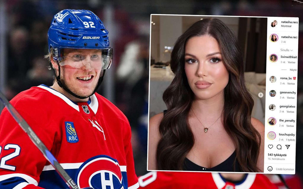 Patrik Laineen vaimolta paljastus: Näin hän tutustui kiekkotähteen ja ehdotti tapaamista