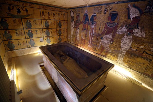 Faarao Tutankhamonin hautakammio. 