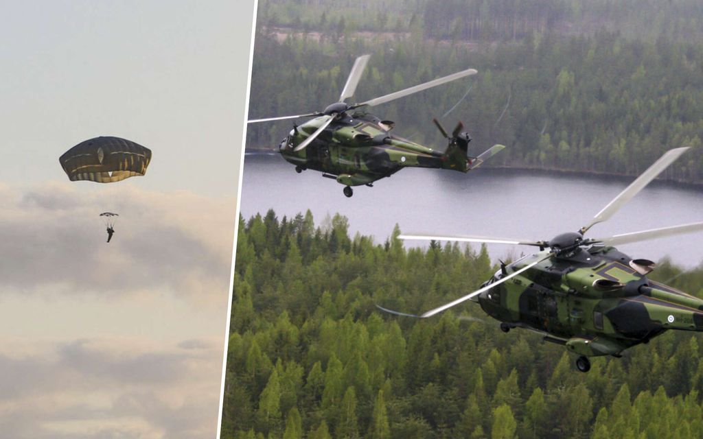 Varoitus melusta – Helikoptereita liikkeellä isolla alueella