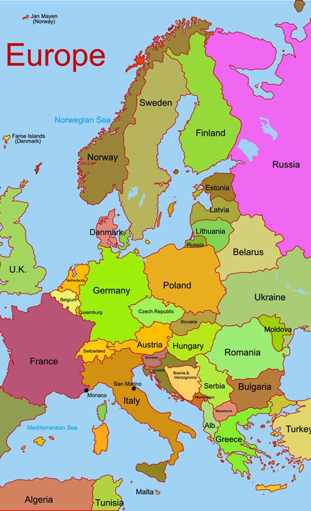 Ranska on pekonia ja Slovakia ghetto - näin Google esittelee Euroopan