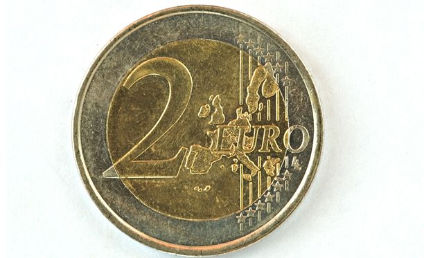 Virheellinen 2 Euron Kolikko
