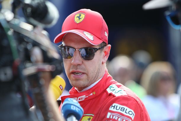 Sebastian Vettel starttaa Italian GP:hen neljännestä ruudusta. 