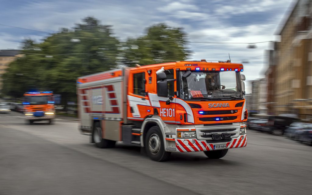 Tulipalo voima­laitoksessa Harjavallassa – pelastaja loukkaantui