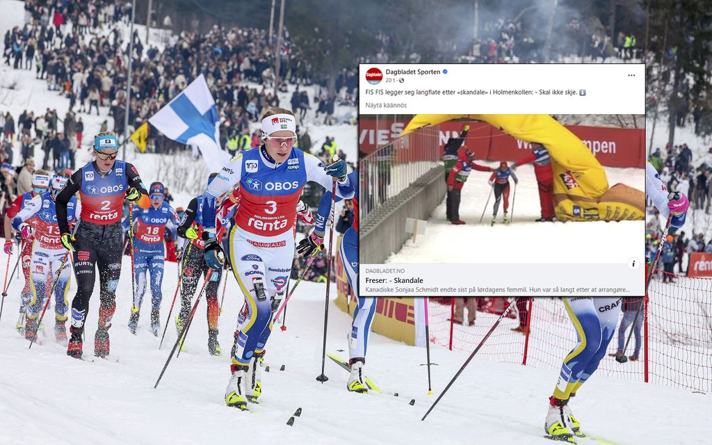 Nöyryyttävä kuva hiihtäjä Sonjaa Schmidtistä, 21, leviää: ”Skandaali”