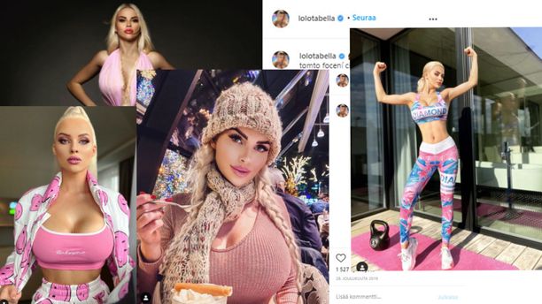 Gabriela Jiráčková on käyttänyt valtavasti rahaa näyttääkseen Barbie-nukelta.