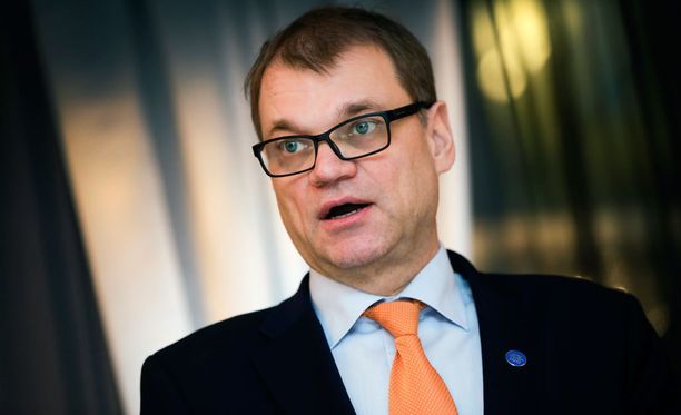 Pääministeri Juha Sipilä (kesk).