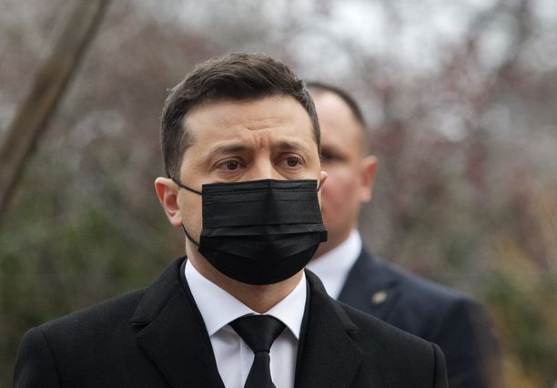 Ukrainan presidentti Volodymyr Zelenskyi on huolissaan mahdollisesta vallankaappauksesta.